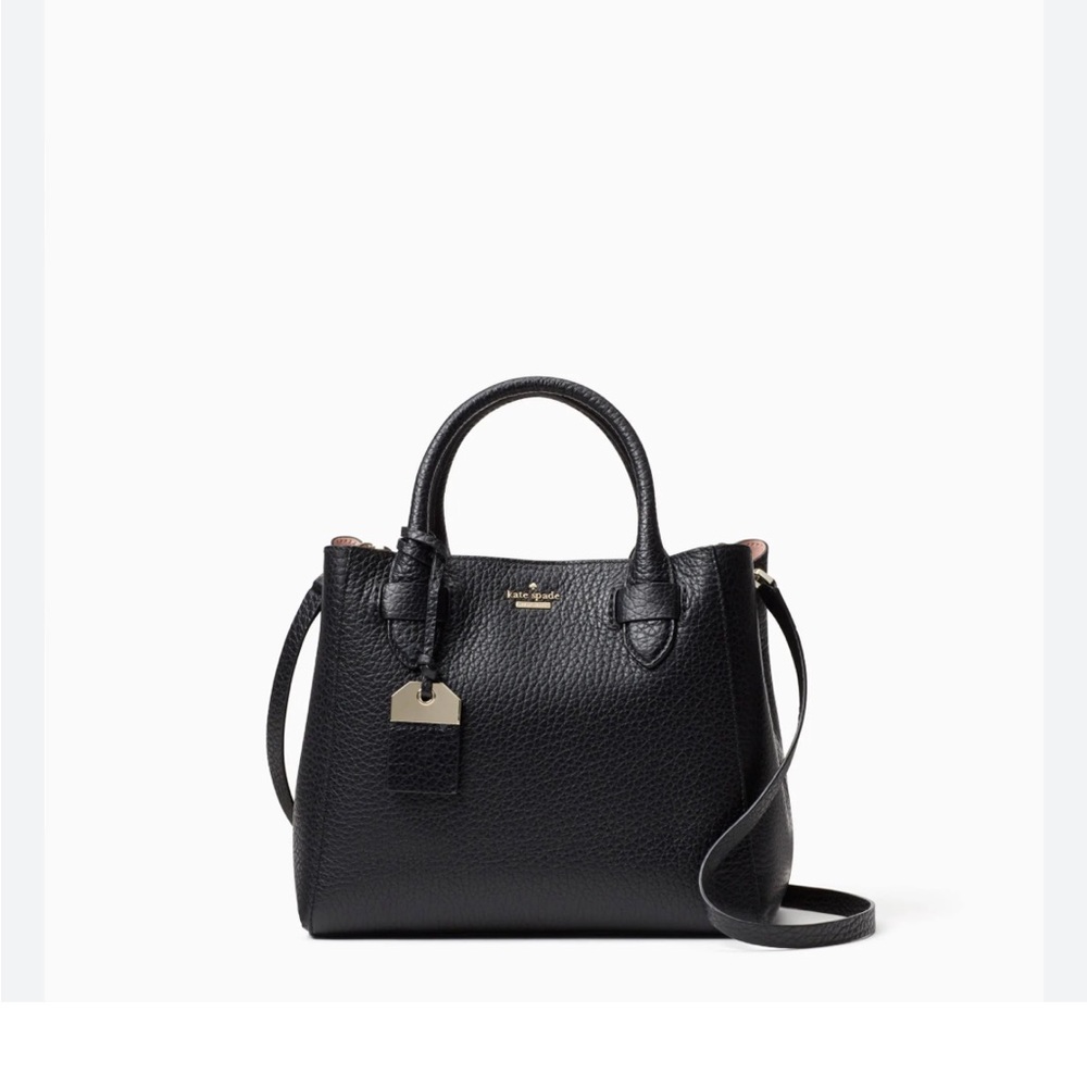 Kate Spade Carter Street Devlin Pebbled Leather Satchel